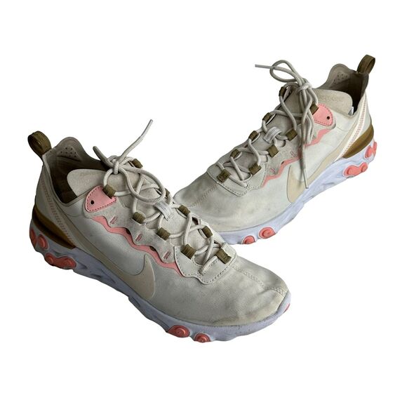 Nike Womens Epic React Element 55 Size 11 Lifestyle/Running Shoes BQ2728 007 - Picture 3 of 9